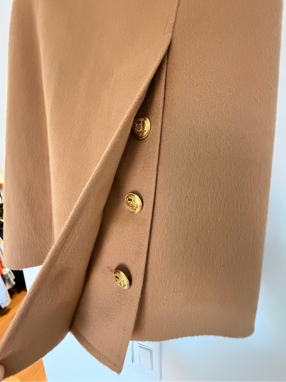 Judith and Charles wool skirt